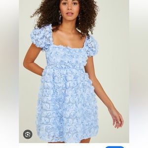 Altar’d State Krystal Rosette Dress